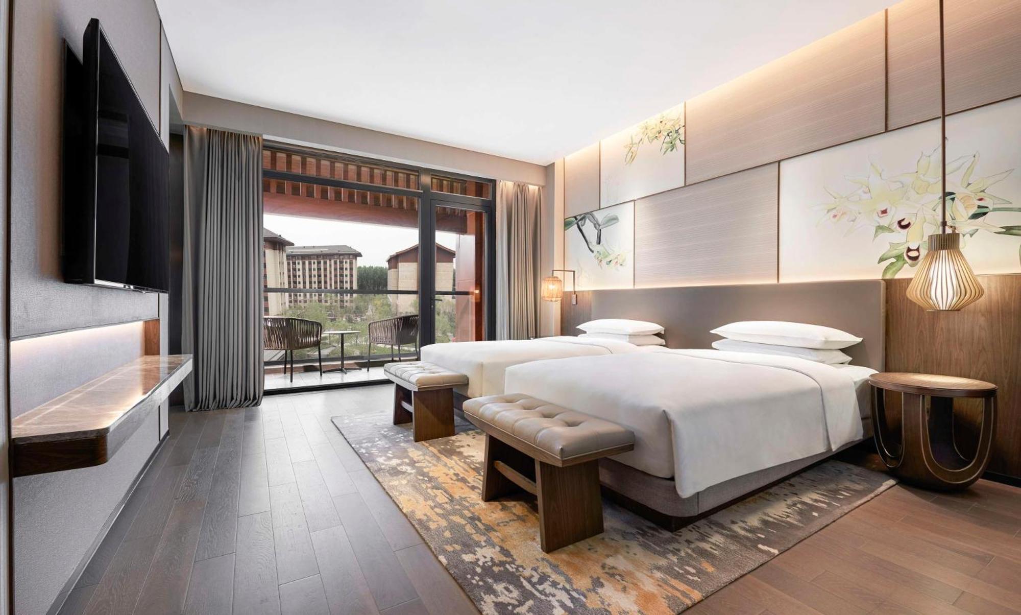 Hyatt Regency Beijing Shiyuan Hotel Jencsing Kültér fotó